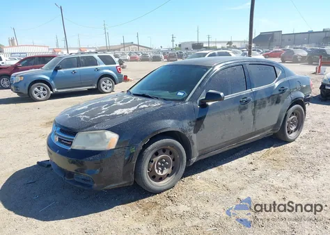2013 Dodge Avenger Se from USA, damaged, VIN 1C3CDZAB2DN548083